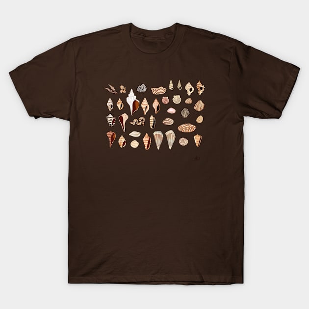 Shells T-Shirt by jokenefick_art